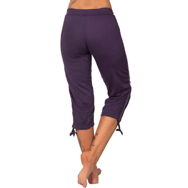Women Pocket Mid-Rise Cropped Leggings