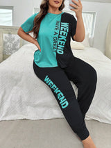 Plus Size Women's Casual Suit – Comfortable Loungewear