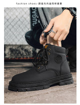 Men’s Outdoor Anti-Slip Leather Boots