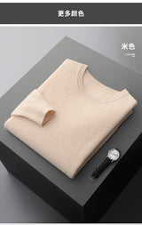 Men Merino Wool Pullover Sweater