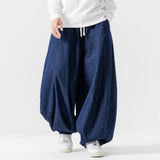 Men's Plus Size Japanese Retro Pants – Wide Leg