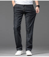 Men's Plus Size Straight Business Jeans