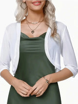 Vintage Mesh Bolero Shrug Cropped Jacket