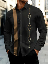 Men Hawaiian Print Shirt