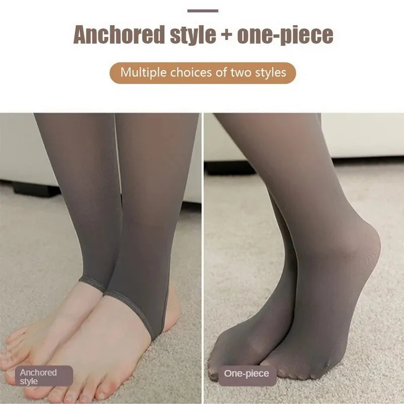 Women Thermal Fleece Velvet Tights