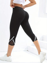 Women High Waist Capri Yoga Pants
