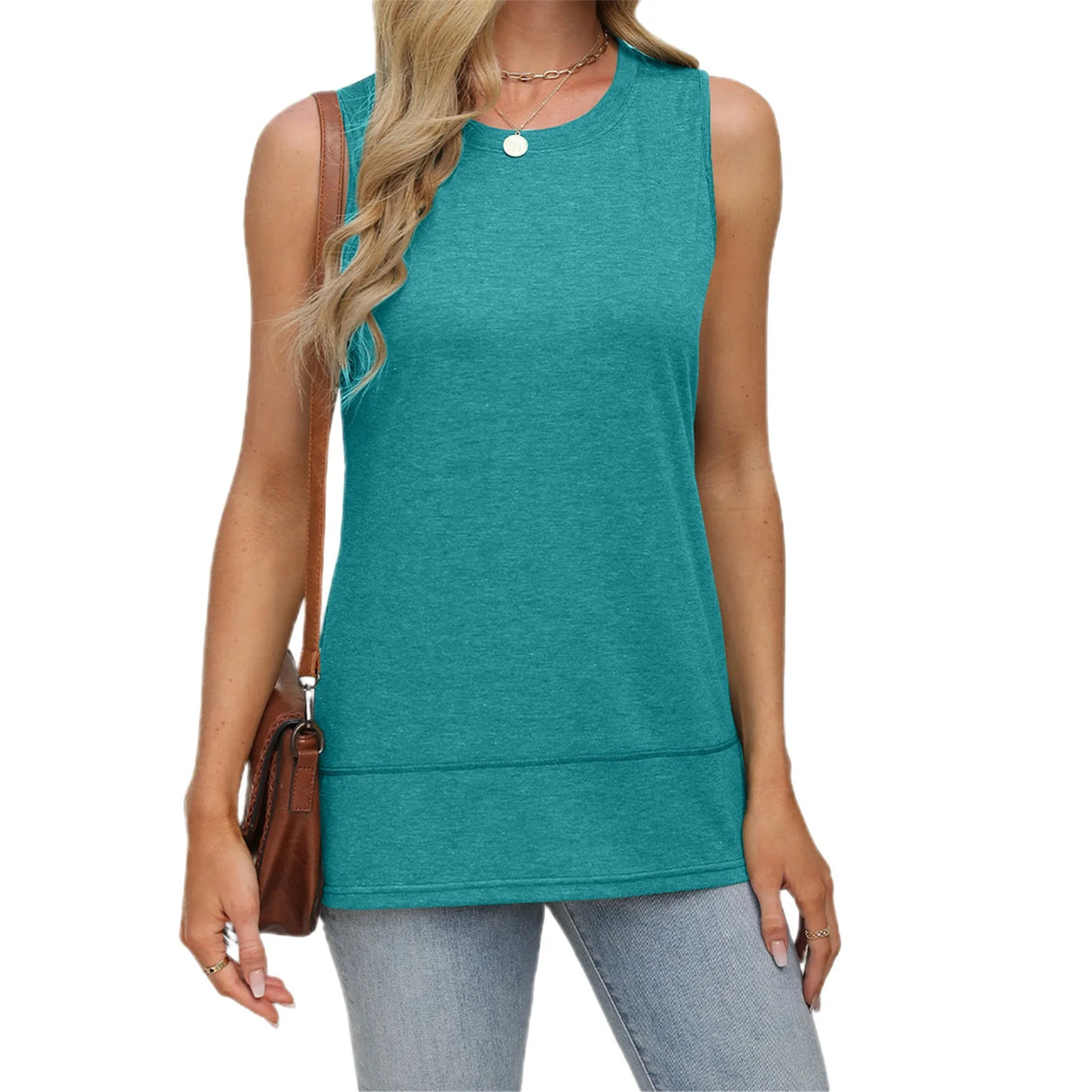 Casual Tunic Tank Top