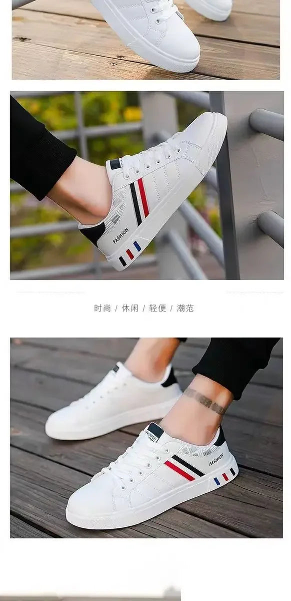 Men’s PU Leather Casual Sneakers