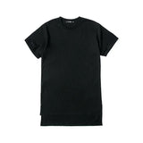 Men Long Hem Streetwear Tee
