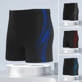 Men's Plus Size Printed Swim Trunks