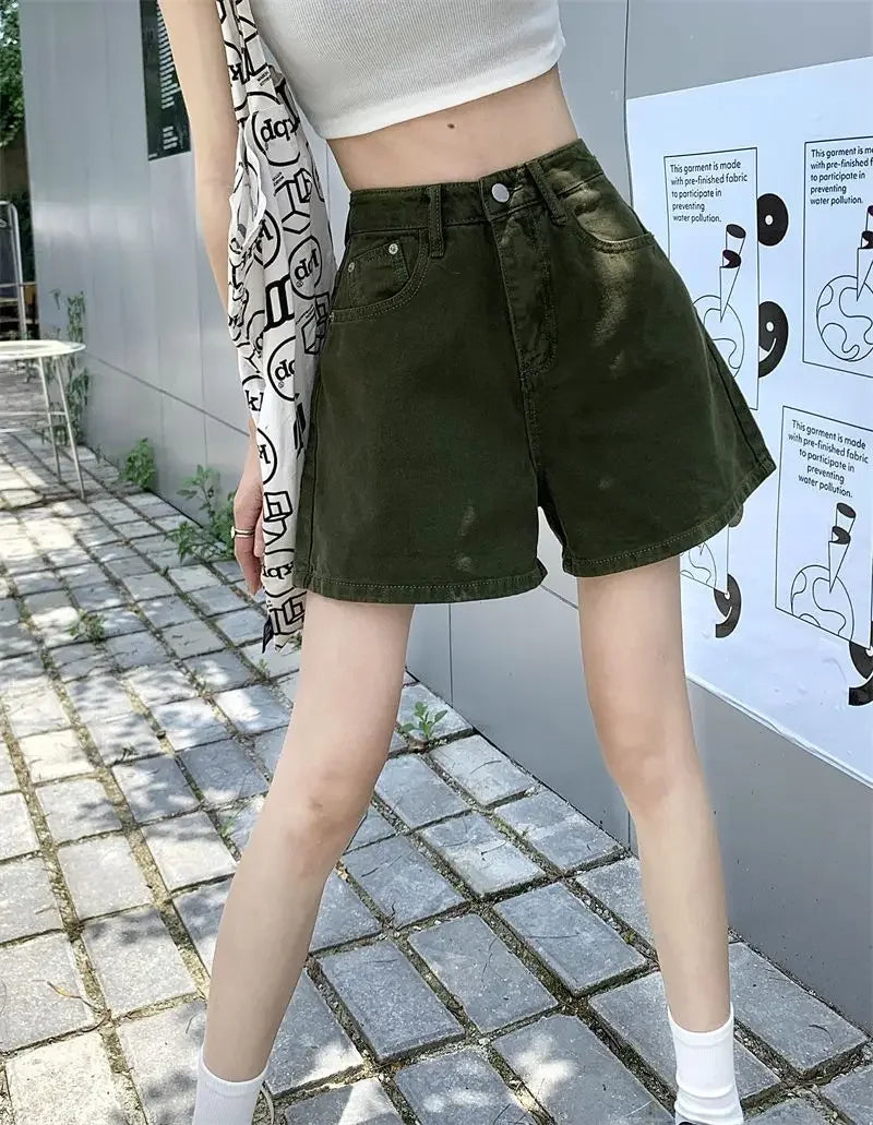 Women's Baggy Denim Short Jeans