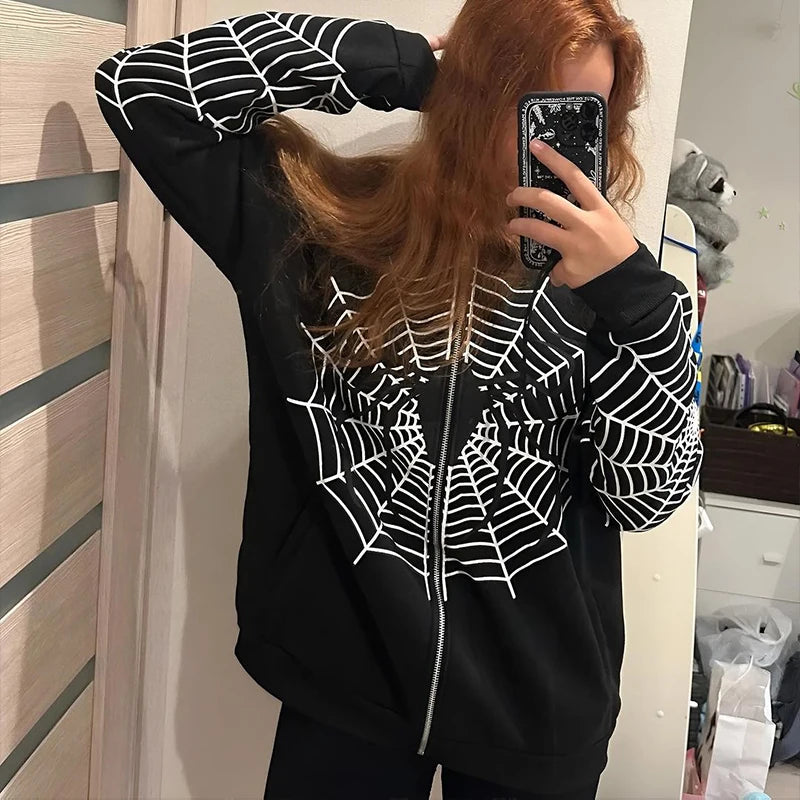 Rhinestone Skeleton Hoodie