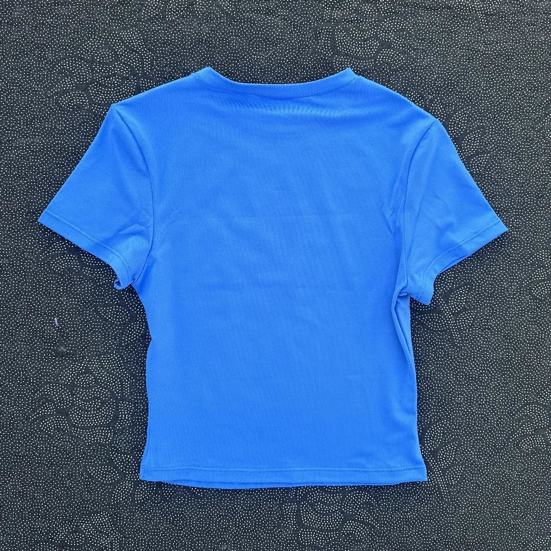 Women's Short Sleeve Yoga Crop Top – Soft Breathable Training Shirt