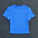 Women's Short Sleeve Yoga Crop Top – Soft Breathable Training Shirt