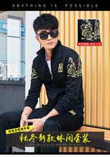 Men’s Plus Size Autumn Tracksuit Set