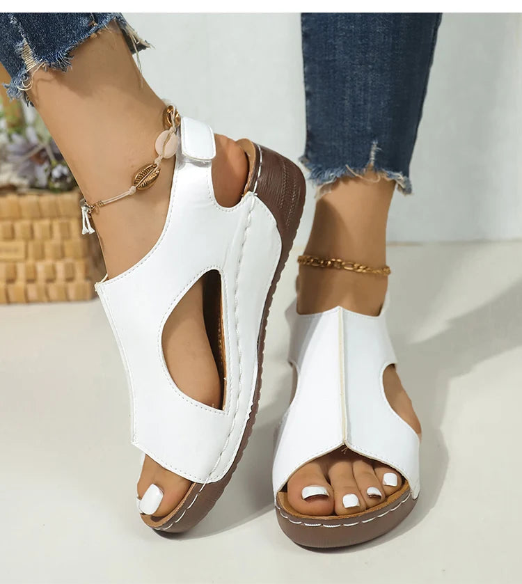 Low Platform Wedge Sandals – Summer 2025