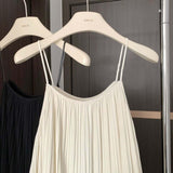 Women Plus Size Loose Spaghetti Strap Pajama Dress