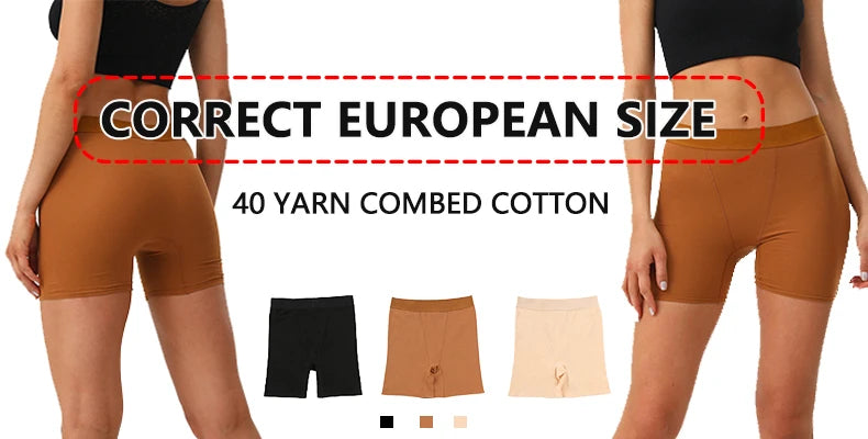 Women Lace Seamless Safety Shorts