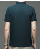 Men Ice Silk Polo Shirt