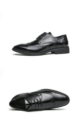 Men’s Full-Grain Leather Dress Shoes
