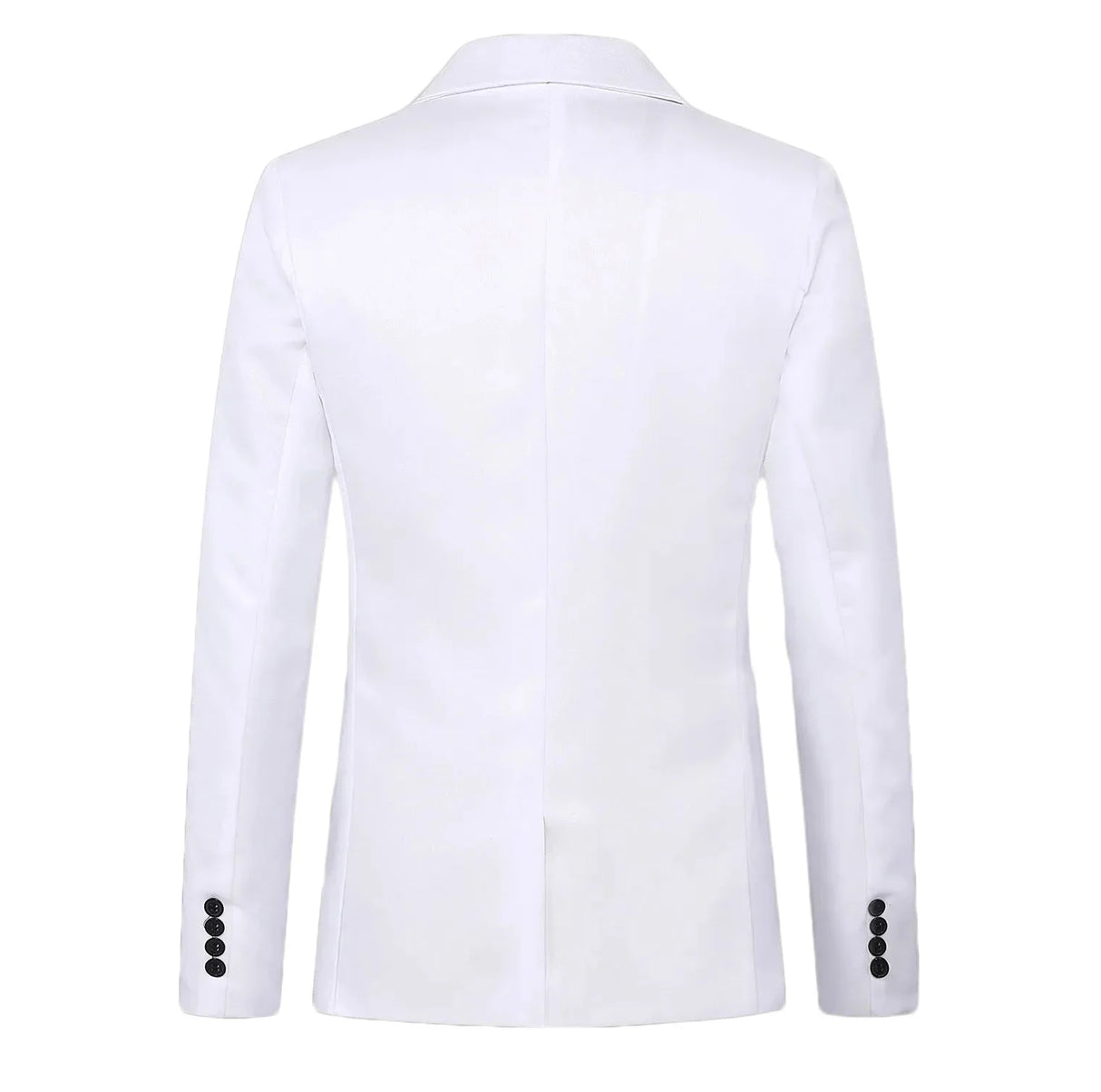 Men Slim Fit Single Button Blazer