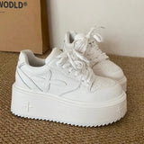 Women Sneakers Casual Thick Sole Platform Shoes