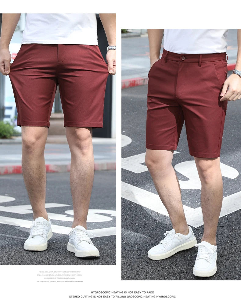 Men Business Casual Shorts