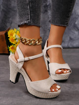 Platform Fish Toe Heels – Summer 2025