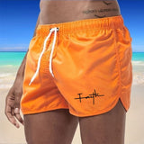 Men Casual Beach Swim Trunks