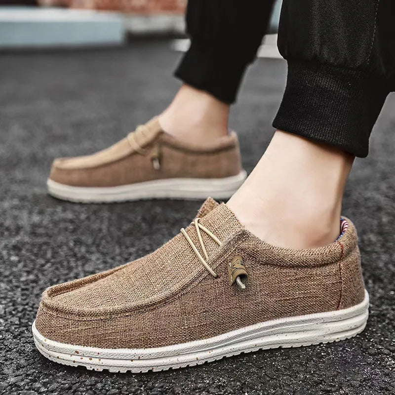 Men’s Canvas Slip-On Sneakers