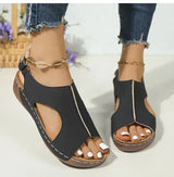 Low Platform Wedge Sandals – Summer 2025
