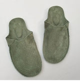 Men Retro Leather Mules