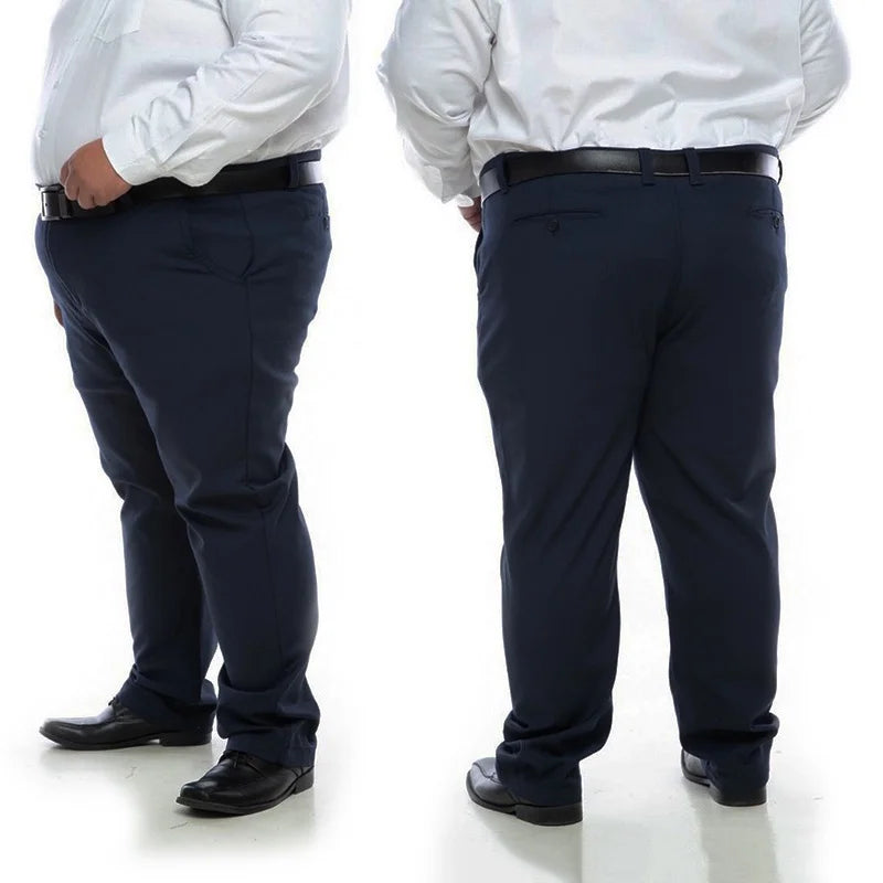 Men's Plus Size Formal Pants – Business Casual Trousers