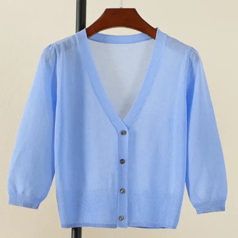 Women Crochet Long Sleeve Cardigan