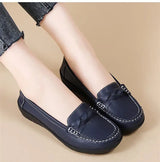 Women Leather Nurse Flats