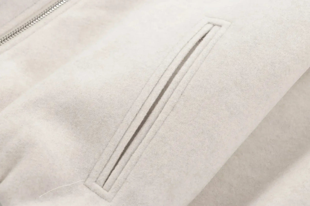 Women Cropped Bomber Jacket