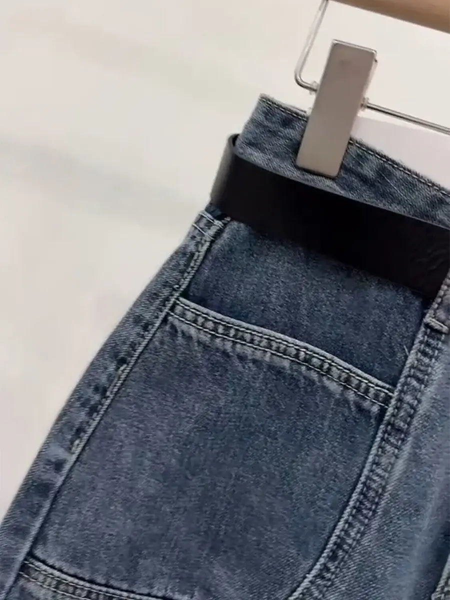 Women Boho Floral Elastic Waist Skirt