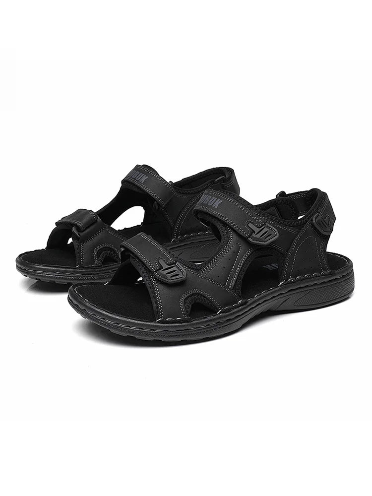 Men Leather Outdoor Sport Sandals