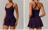 Women Tennis Dress with Shorts