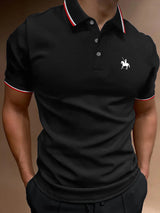 Men Summer Cotton Polo Shirt