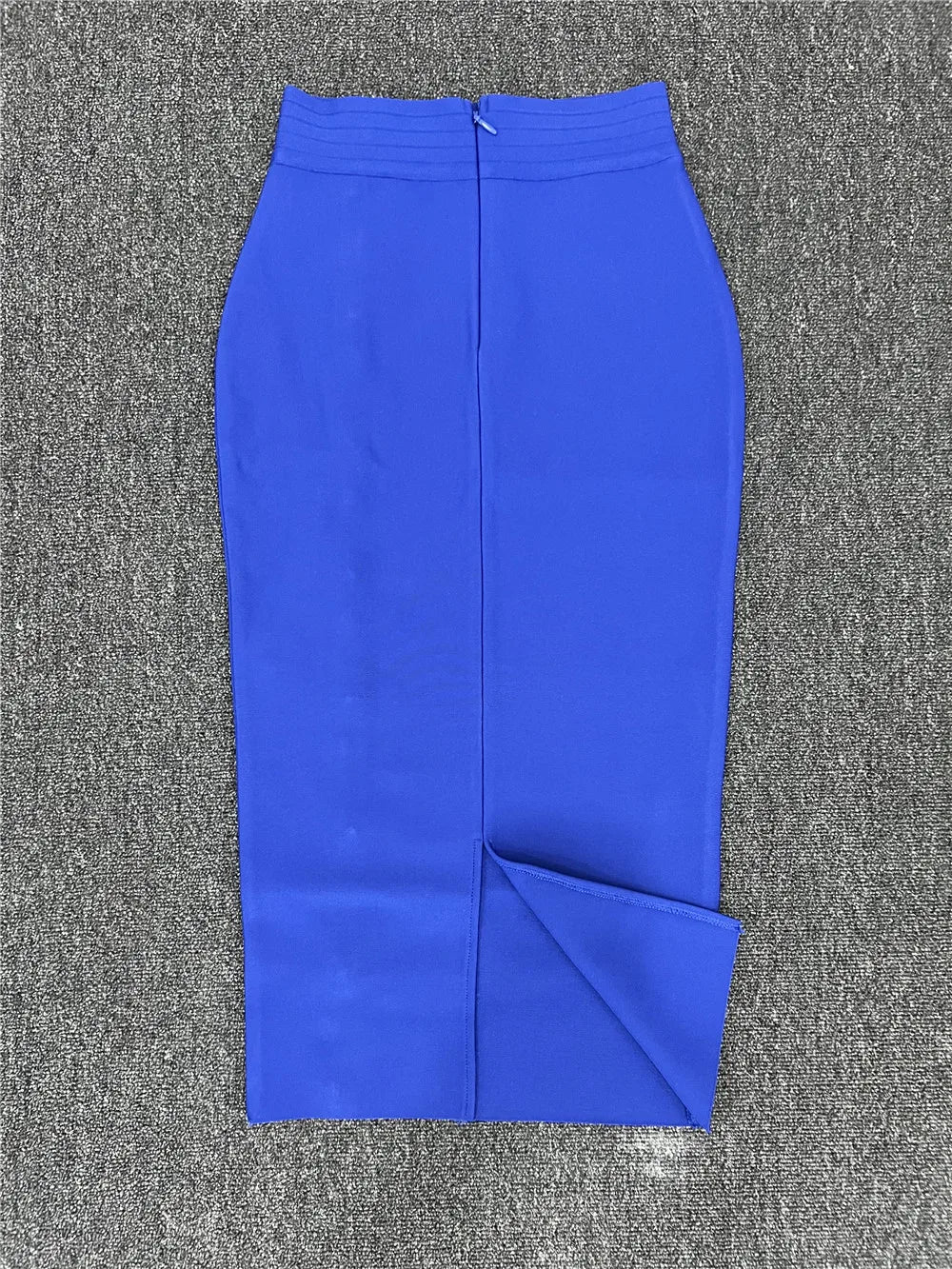 Women XL Bandage Pencil Skirt