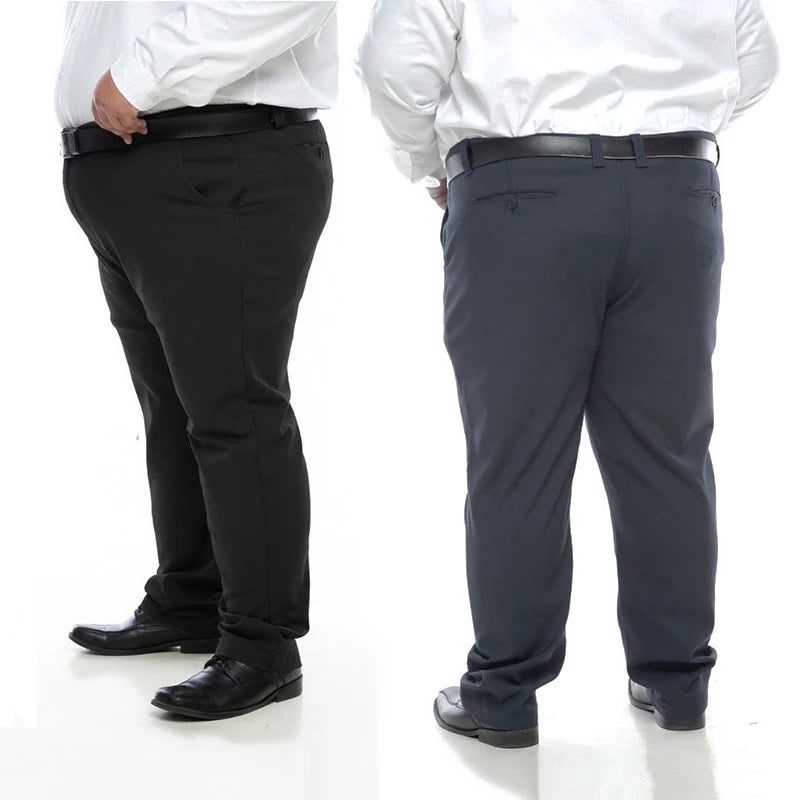 Men's Plus Size Formal Pants – Business Casual Trousers