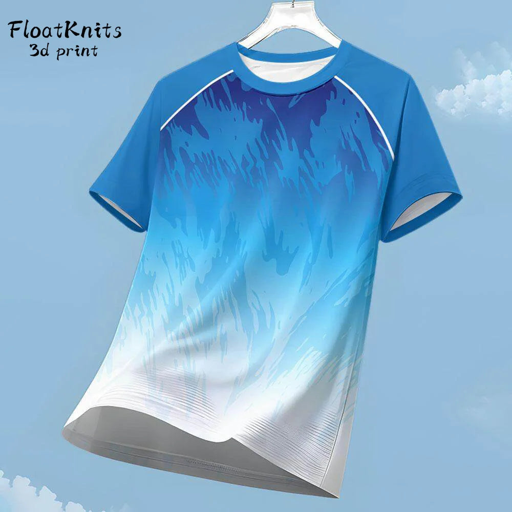 Men Gradient Sports Tee