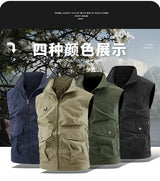Men's Plus Size Summer Vest Jacket 2025