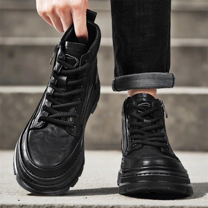 Men’s High-Top Lightweight Casual Boots