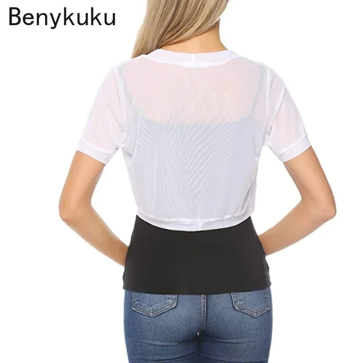 Summer Tulle Bolero Shrug Cropped Jacket