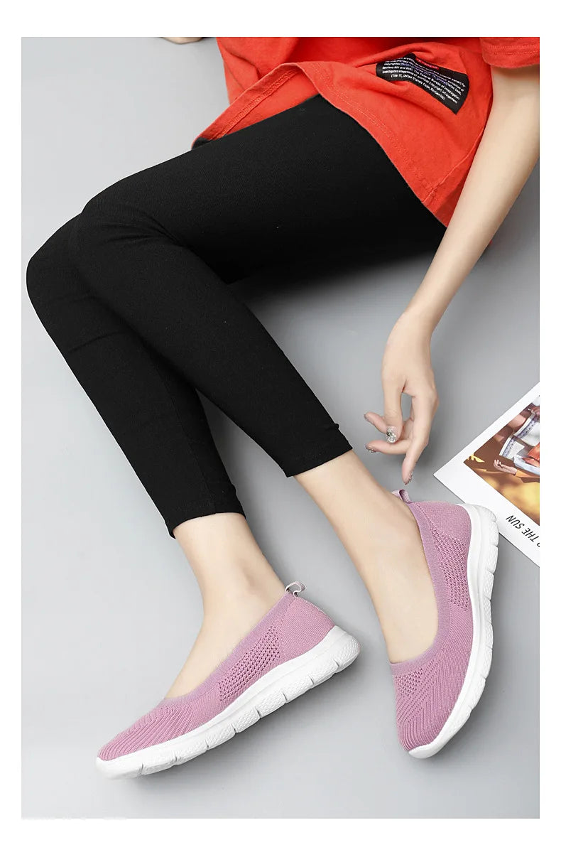 Women Knitted Sock Sneakers Casual Trainers