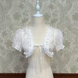 Lolita Summer Cropped Y2K Bolero Shrug