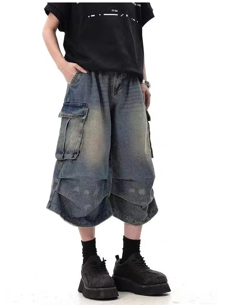 Women Camouflage Cargo Capri Shorts