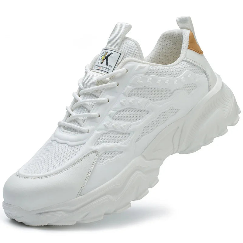 Women Safety Shoes Protective Security Sneakers
